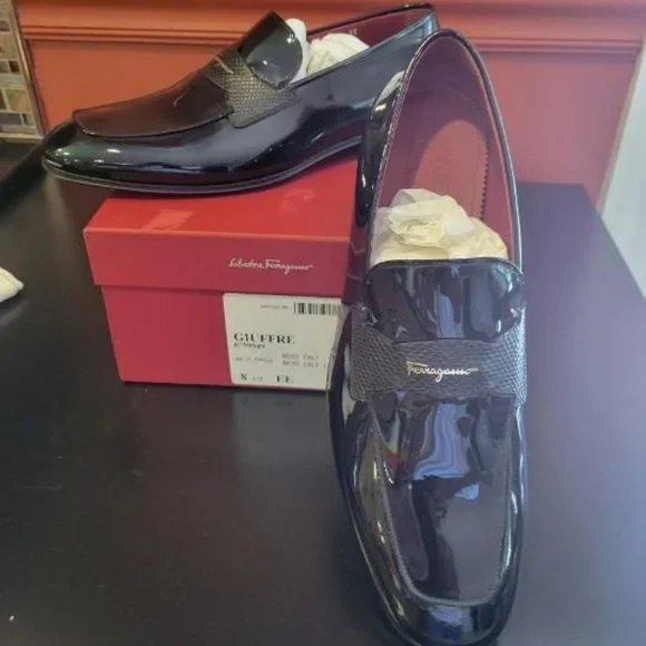 FERRAGAMO\'s Giuffre loafers Ferragamo Giuffre Loafers Calfskin in Black for Men | Lyst main image 4
